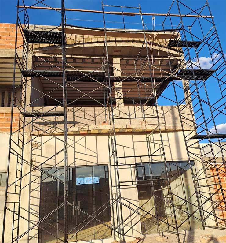 Andaime Industrial para locação